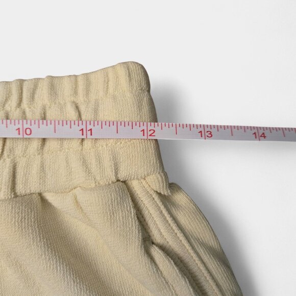 Madewell Muscle Tee & Shorts Set Daffodil yellow XS Comfy Athleisure Lounge NWT - Picture 11 of 14